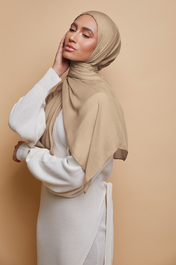 Breathable Modal Hijab – Cornstalk