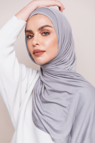 Instant Premium Jersey Hijab - Dusty Rose – Voile Chic - Canada