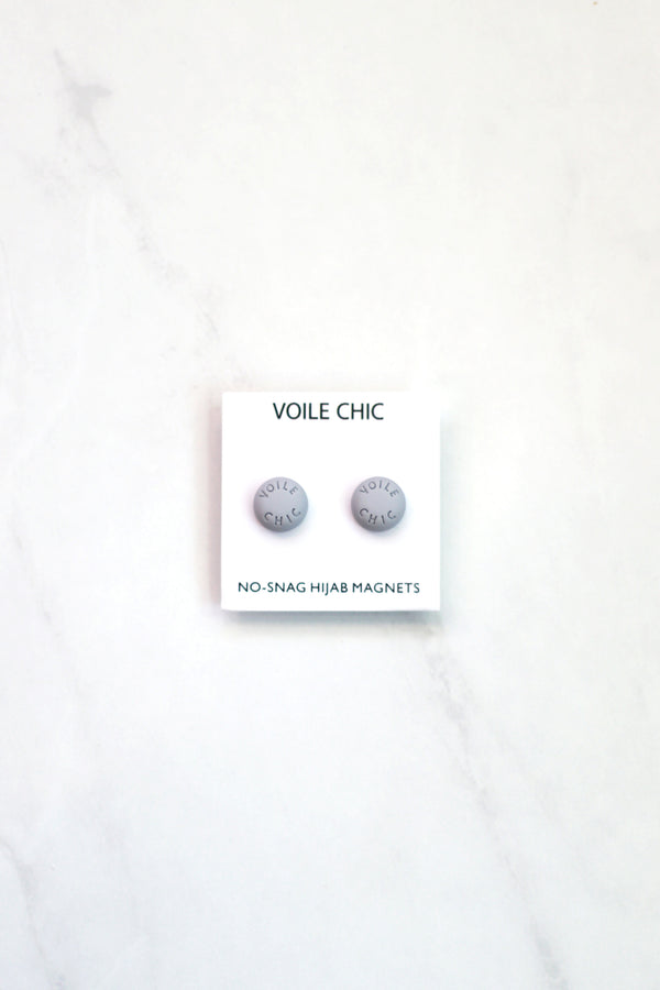 Magnet Pins (VOILE CHIC) - Light Grey