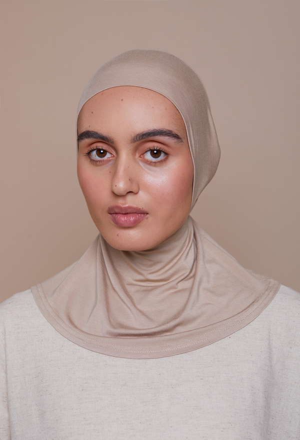 Full Coverage Underscarf (Bamboo) Light Taupe