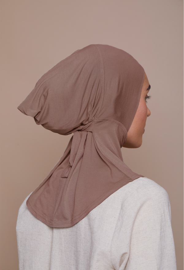 Full Coverage Underscarf (Bamboo) Dusty Rose