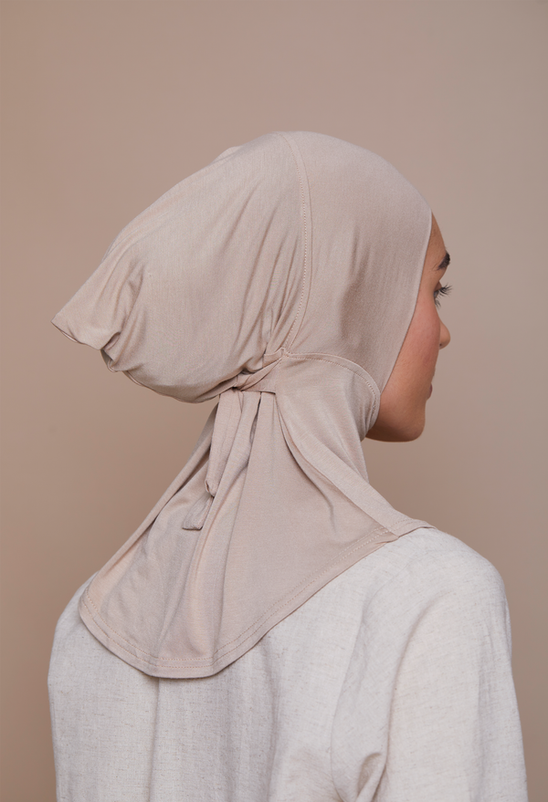 Full Coverage Underscarf (Bamboo) Light Taupe