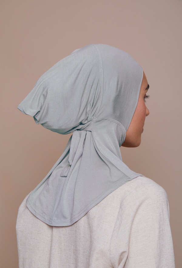 Full Coverage Underscarf (Bamboo) Light Grey