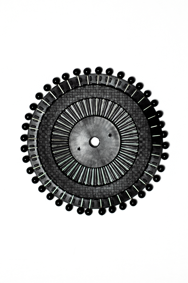 Straight Pins - Black (Entire Wheel)