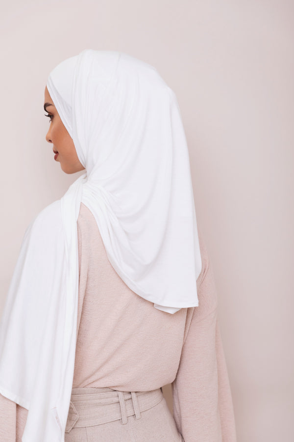 Ivory Instant Hijab | VOILE CHIC | Slip On Hijab