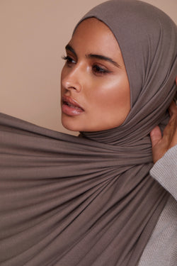 Stone Jersey Hijab | VOILE CHIC | Jersey Hijab